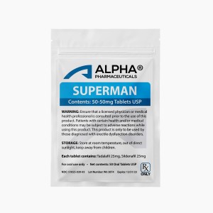 Alpha PC Superman 50-50mg Tablets