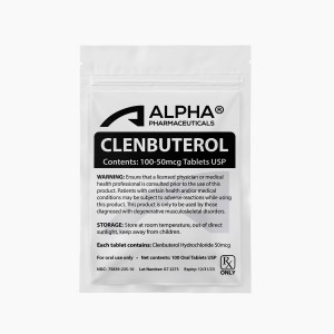 Alpha PC Clenbuterol 100-50mcg Tablets