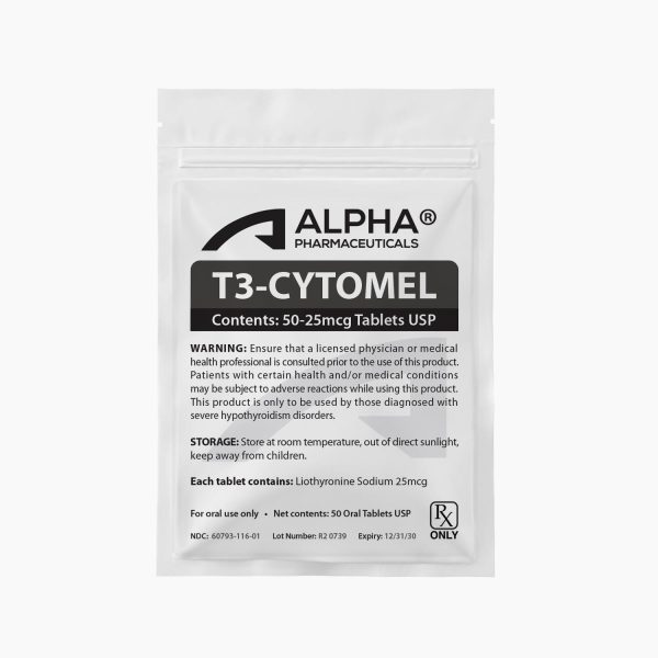 Alpha PC T3-Cytomel 50-25mcg Tablets