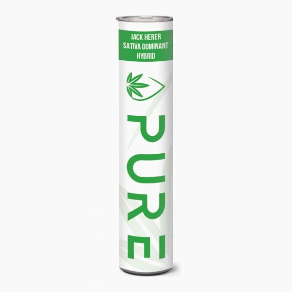 Pure Jack Herer 600mg - 510 Thread Distillate Cartridge Package