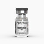 Ipamorelin peptide supporting clean growth hormone release, recovery, and sleep quality.
