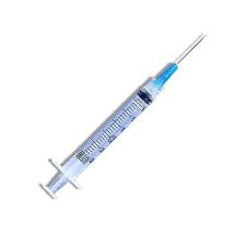 10 per Pack - 23G x 1-1/2" TERUMO LUER LOCK Syringe with attached needle