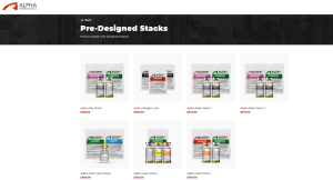 Maximize Your Results with Alpha Pharm Canada's Pre-Designed Stacks