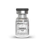 Tesamorelin peptide researched for natural growth hormone stimulation and metabolic health.