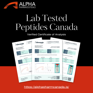 Lab Tested Peptides and Steroids Canada | Verified COAs at AlphaPharmCanada.is