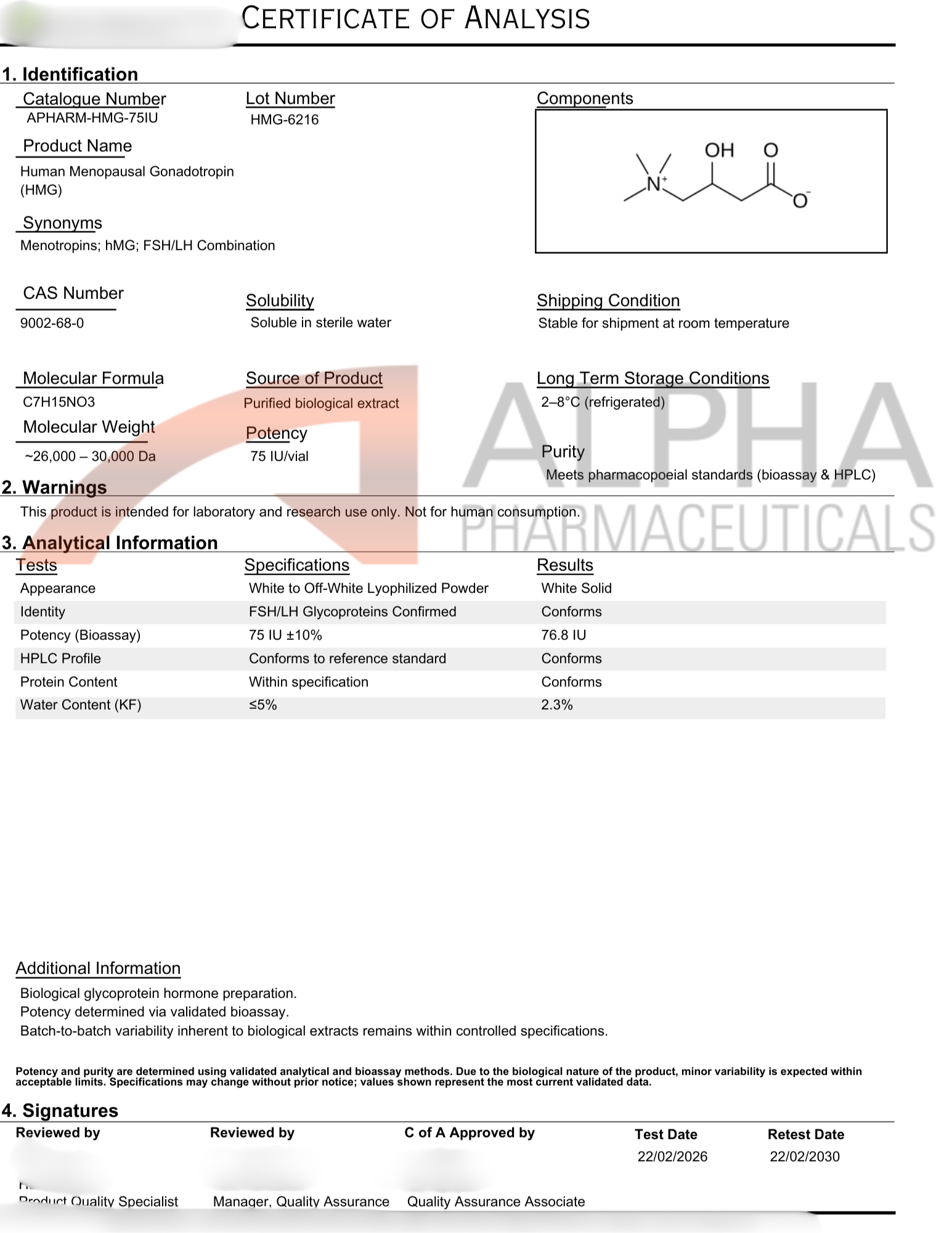 Cerebrolysin - 60 mg