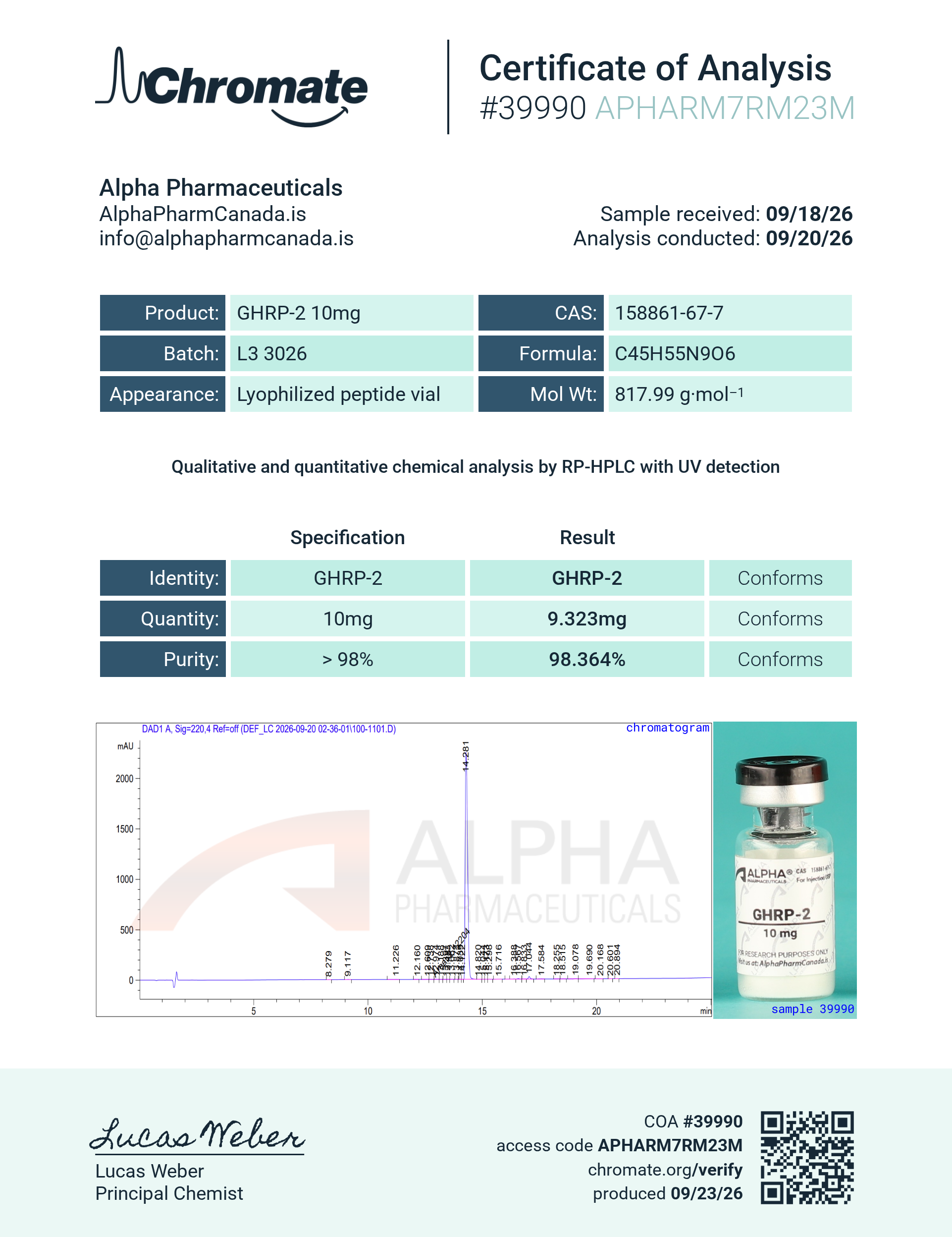 GHRP-2 - 10 mg